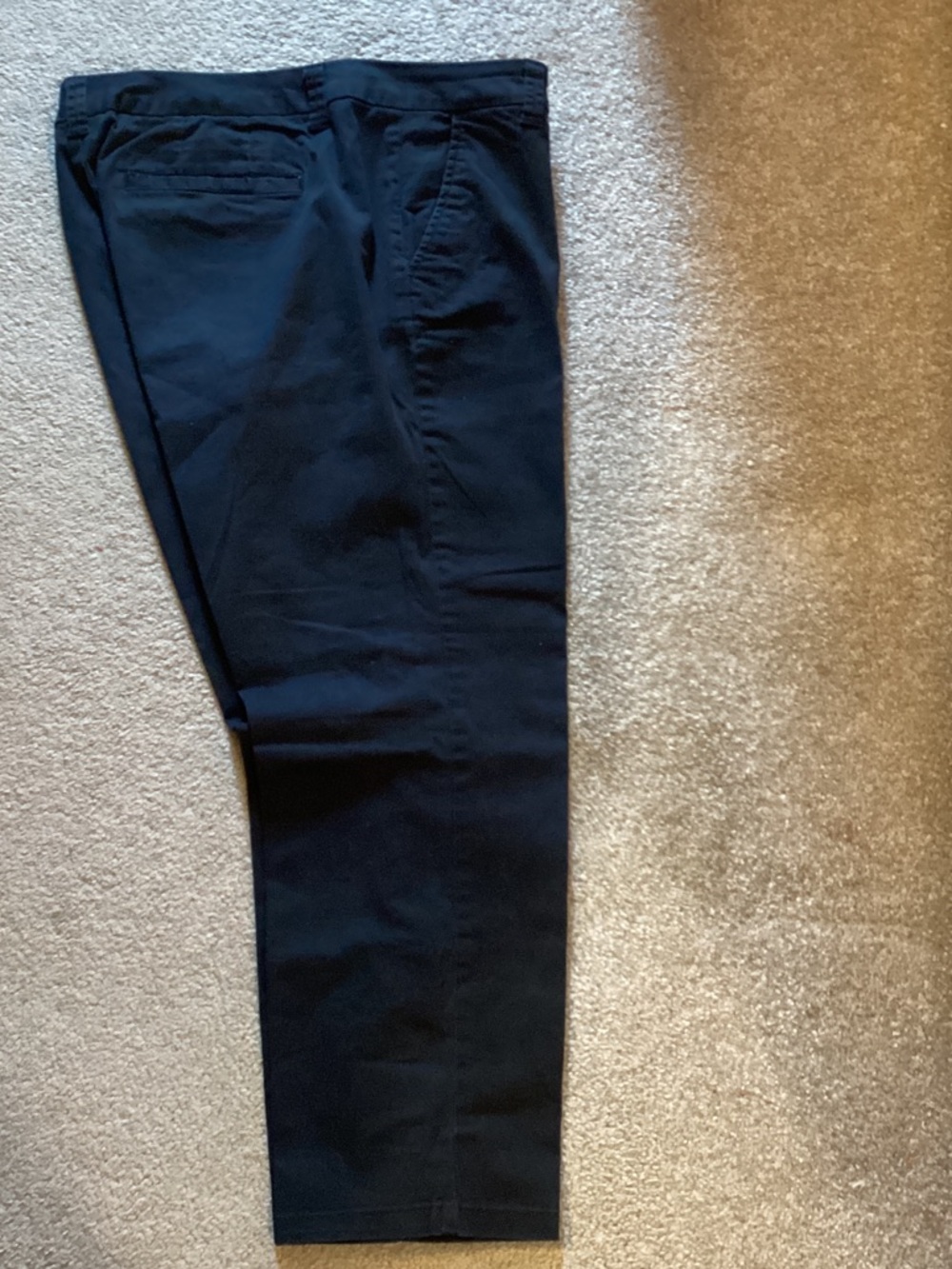 STYLUS Women's Straight Leg Pants in Navy